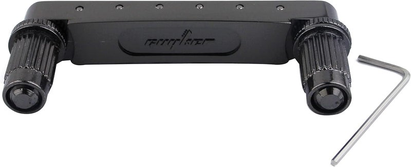 guyker Guitar Saddle Bridge - Tune-O-Matic Bridges with Studs Replacement for LP EPI 6 String Electric Guitar (GM003, Brown) - Image 4